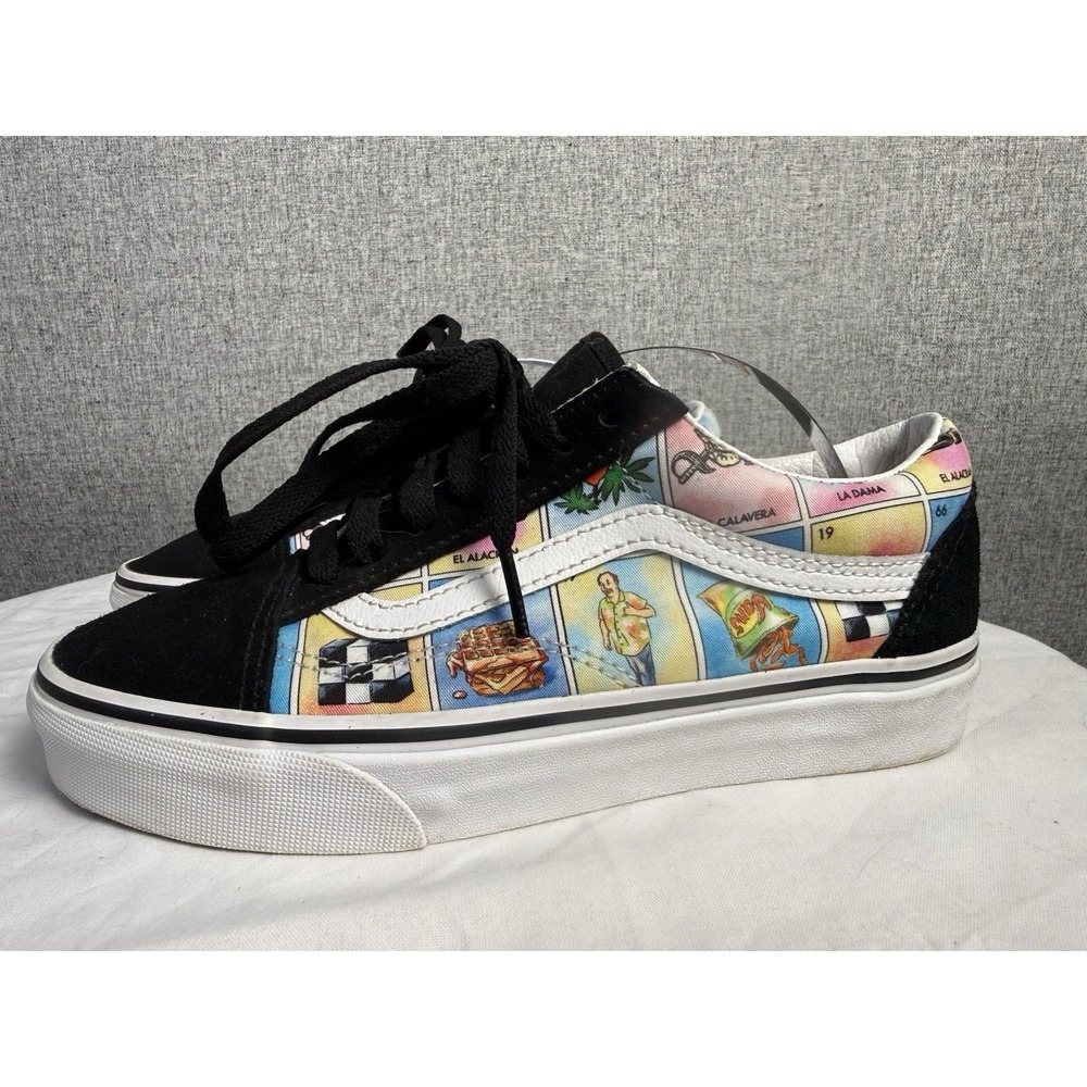 Vans Old Skool Loteria La Calavera Multicolor Low Lace‎ Up Shoe Women 6.5 Men 5